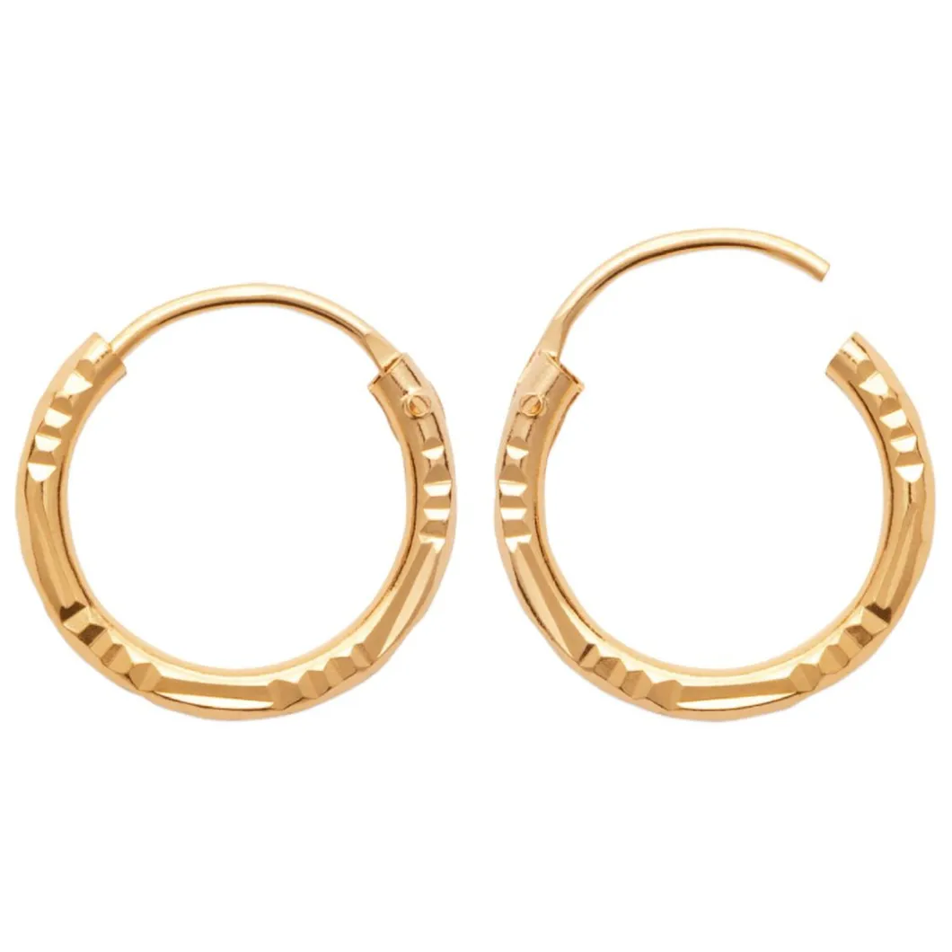 Maison de la Bijouterie Boucles D'Oreilles<Créoles Sensimio Y0YYZZ4 Plaqué or