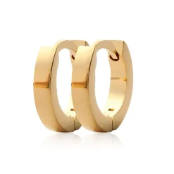 Maison de la Bijouterie Boucles D'Oreilles<Créoles Sensimio Y6ZYZ00 Plaqué or