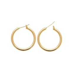 Maison de la Bijouterie Boucles D'Oreilles<Créoles Sensimio Y0Y33VZ30 Plaqué or