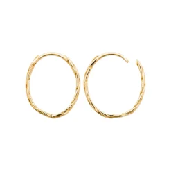 Maison de la Bijouterie Boucles D'Oreilles<Créoles Sensimio Y634400 Plaqué or