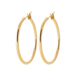 Maison de la Bijouterie Boucles D'Oreilles<Créoles Sensimio YUU30 Plaqué or