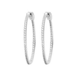 Maison de la Bijouterie Boucles D'Oreilles<Créoles Sensimio Z6Y3VZ0 Argent