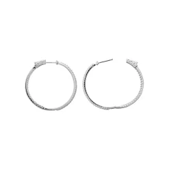 Maison de la Bijouterie Boucles D'Oreilles<Créoles Sensimio Z6Y3VZ0 Argent