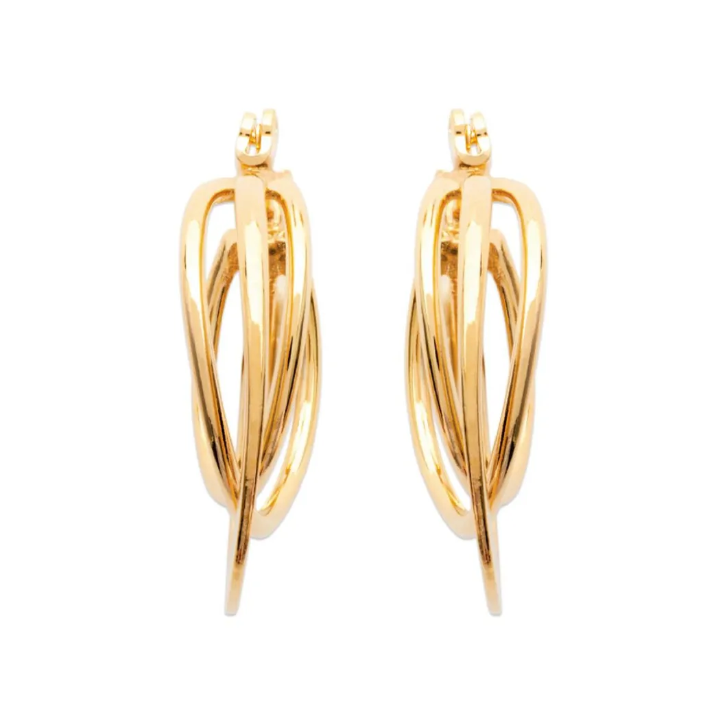 Maison de la Bijouterie Boucles D'Oreilles<Créoles Sensimio Y603Z00 Plaqué or