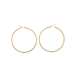 Maison de la Bijouterie Boucles D'Oreilles<Créoles Sensimio Y6YY550 Plaqué or