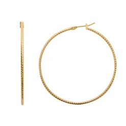 Maison de la Bijouterie Boucles D'Oreilles<Créoles Sensimio Y6YY550 Plaqué or