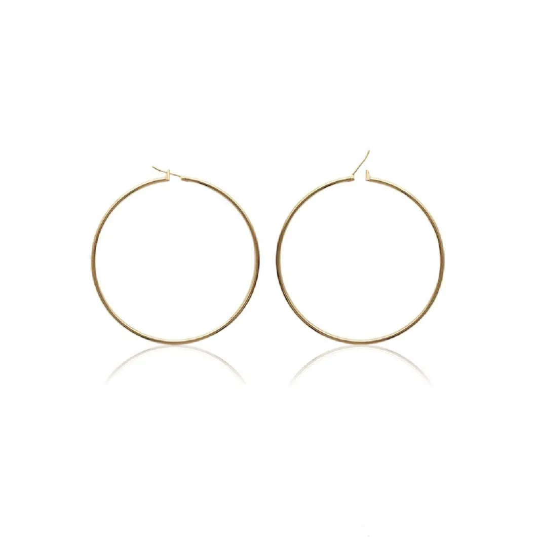 Maison de la Bijouterie Boucles D'Oreilles<Créoles Sensimio YUUY5 Plaqué or