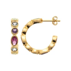 Maison de la Bijouterie Boucles D'Oreilles<Créoles Sensimio Y63Y005 Plaqué or