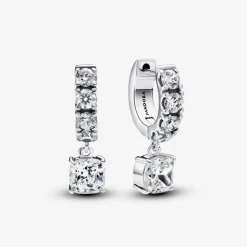 Pandora Boucles D'Oreilles<Créoles Pendentif Pavé