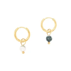 Sloya Boucles D'Oreilles<Créoles Serena Agate Arbre