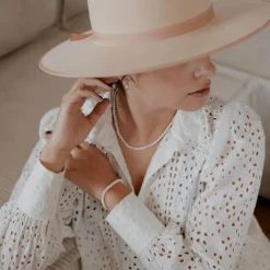 Sloya Boucles D'Oreilles<Créoles Serena Pierres de Lune