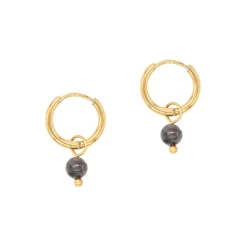 Sloya Boucles D'Oreilles<Créoles Serena Spectrolite