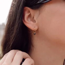 Sloya Boucles D'Oreilles<Créoles Serena Tourmaline