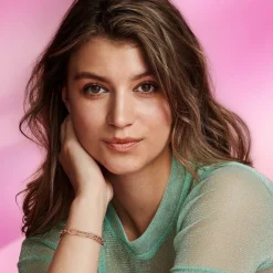 Pandora Charms<Double Link Pavé - ME