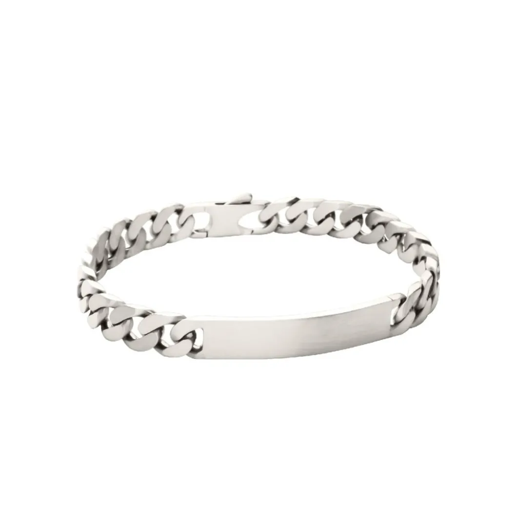 Maison de la Bijouterie Bracelet<Gourmette Homme Sensimio 50YW0VYZ Argent