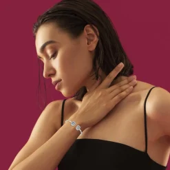 So Charm Bijoux Bracelets<Jonc Femme So Charm - B4227- - Bracelet Mode é Argent