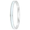 So Charm Bijoux Bracelets<Jonc Femme So Charm - B4338-ARGENT-BLANC - Bracelet Email Argenté