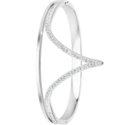 So Charm Bijoux Bracelets<Jonc Femme So Charm - B3358-ARGENT - Bracelet Mode Argenté