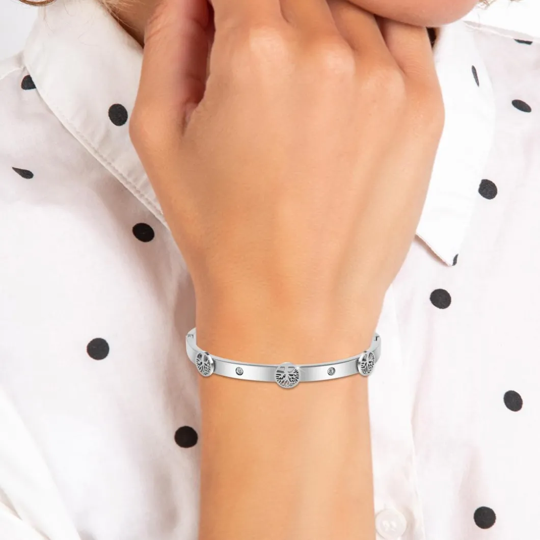 So Charm Bijoux Bracelets<Jonc Femme So Charm - B4002-ARGENT - Bracelet Mode Argenté
