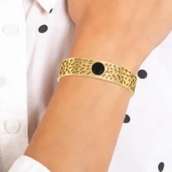 So Charm Bijoux Bracelets<Jonc Femme So Charm - B3331-DORE - Bracelet Mode Doré