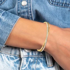 So Charm Bijoux Bracelets<Jonc Femme So Charm - B4063-DORE - Bracelet Mode Doré