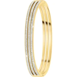 So Charm Bijoux Bracelets<Jonc Femme So Charm - B2822-DORE - Bracelet Mode Doré