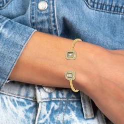 So Charm Bijoux Bracelets<Jonc Femme So Charm - B3397-DORE - Bracelet Mode Doré