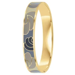 So Charm Bijoux Bracelets<Jonc Femme So Charm - B4343-DORE - Bracelet Email Doré