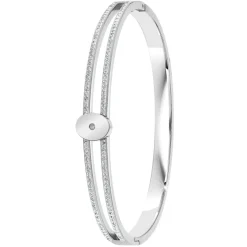 So Charm Bijoux Bracelets<Jonc Femme So Charm - BD2922-ARGENT-DIAMANT - Bracelet Mode Argenté