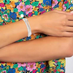 So Charm Bijoux Bracelets<Jonc Femme So Charm - B2923- - Bracelet Mode é Argent