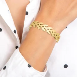 So Charm Bijoux Bracelets<Jonc Femme So Charm - B2976-DORE - Bracelet Mode Doré