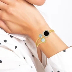 So Charm Bijoux Bracelets<Jonc Femme So Charm - B3220-DORE - Bracelet Mode Doré