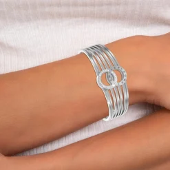 So Charm Bijoux Bracelets<Jonc Femme So Charm - B3385- - Bracelet Mode é Argent