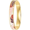 So Charm Bijoux Bracelets<Jonc Femme So Charm - B3077 - Bracelet Email Doré