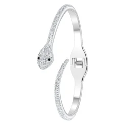 So Charm Bijoux Bracelets<Jonc Femme So Charm - BD1886-ARGENT-DIAMANT - Bracelet Serpent Argenté