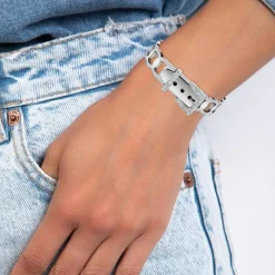 So Charm Bijoux Bracelets<Jonc Femme So Charm - B3273- - Bracelet Mode é Argent