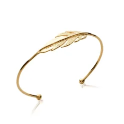 Maison de la Bijouterie Bracelets<Jonc femme Sensimio UYZ40556 Plaqué or