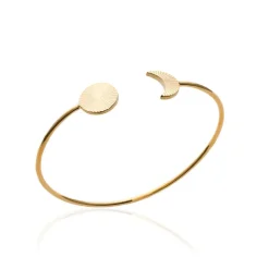 Maison de la Bijouterie Bracelets<Jonc femme Sensimio UYZ5345V Plaqué or