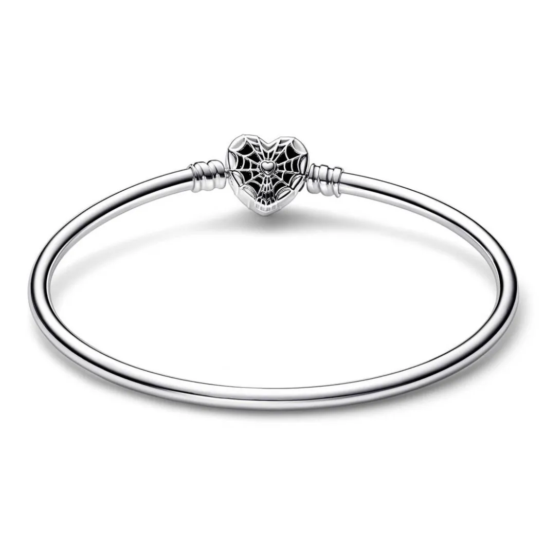 Pandora Bracelets<Jonc Moments - Marvel Fermoir Masque de Spider-Man