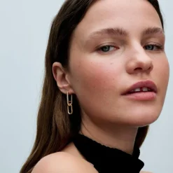 Pandora Charms<Link Ouvrable Rectangulaire ME Doré