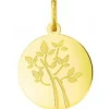 Argyor Médaille|Naissance Et Baptême<Médaille 248400222 H1.8 cm - Or Jaune 750/1000