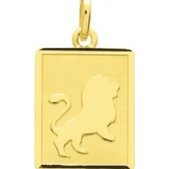 Stella Bijoux Médaille|Naissance Et Baptême<Médaille zodiaque lion or 750/1000 jaune (18K)
