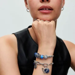 Pandora Charms<Médaillon Cœur de Galaxie ME