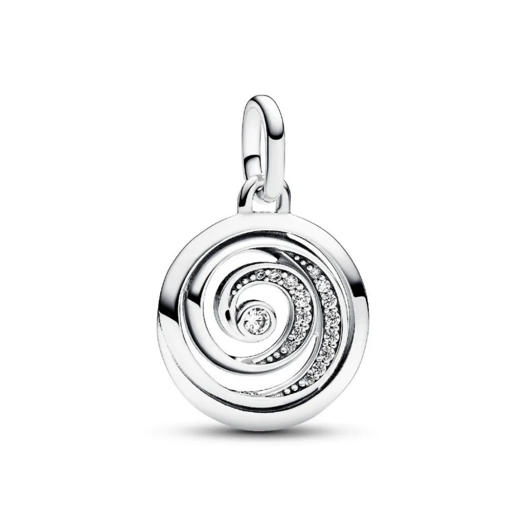 Pandora Charms<Médaillon Spirale de Gratitude ME