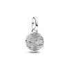 Pandora Charms<Mini Charm Médaillon Gravable 793860C01