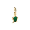 Pandora Charms<Mini Dangle Tortue Verte 763823C01