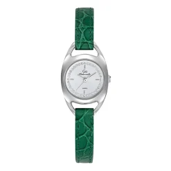 Go Mademoiselle Montre Cuir<Montre 699488 Femme avec bracelet en cuir vert