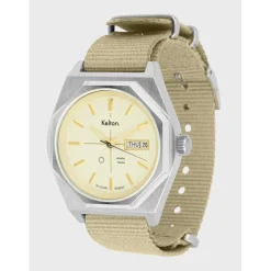 Kelton Montre Automatique<Montre automatique Octogone champagne nato sable