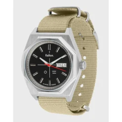 Kelton Montre Automatique<Montre automatique Octogone silver nato sable