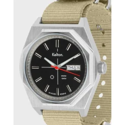 Kelton Montre Automatique<Montre automatique Octogone silver nato sable